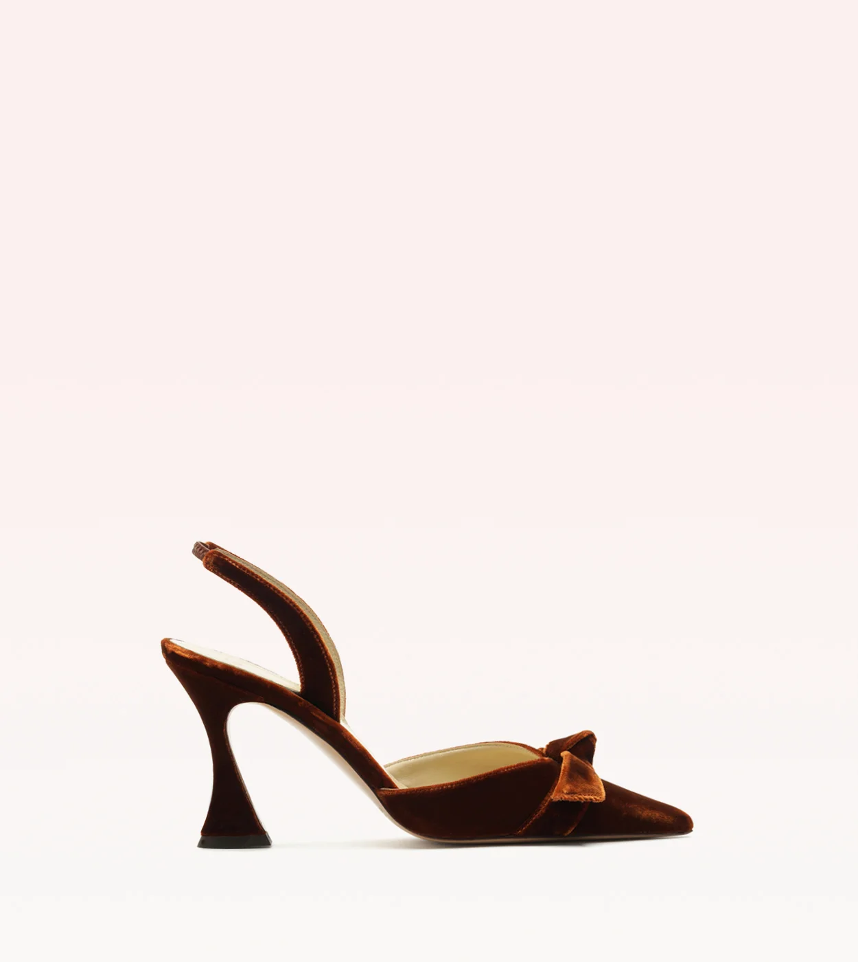 Clarita Bell Slingback 85 Cuoio