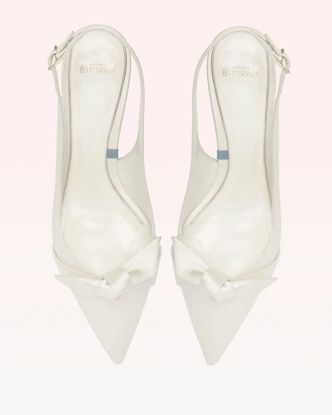 Clarita Classic Slingback 60 Bianco - Image 4