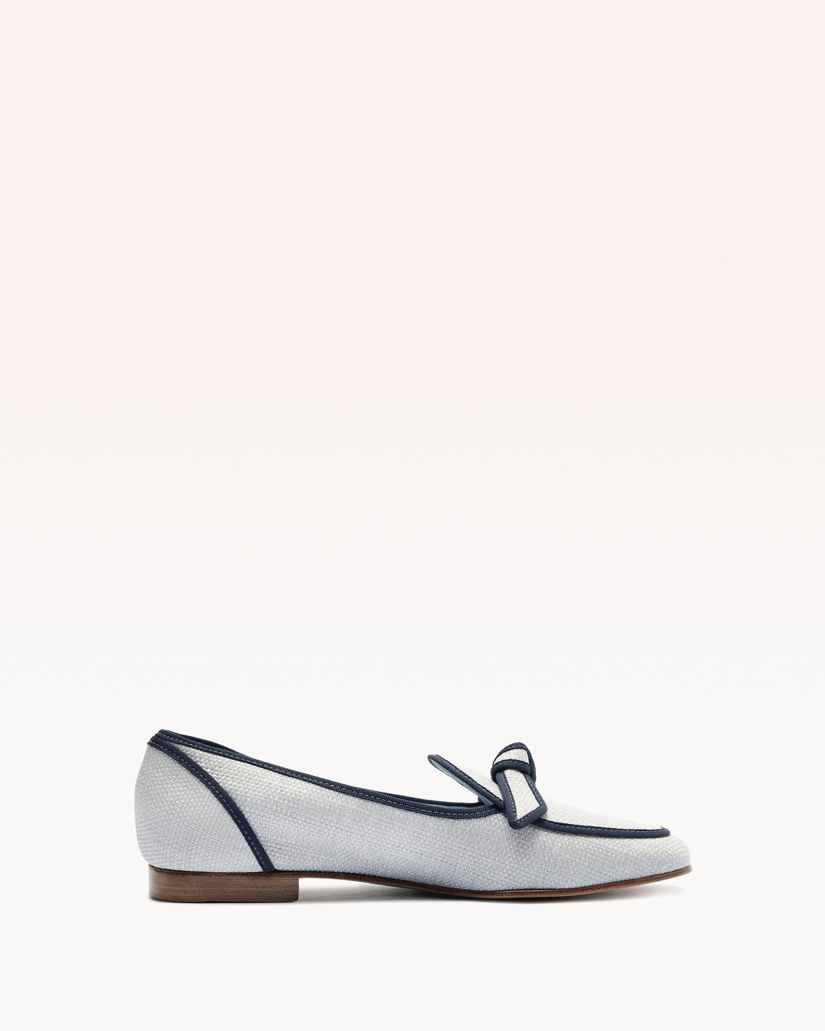 Grosgrain Raffia Loafer