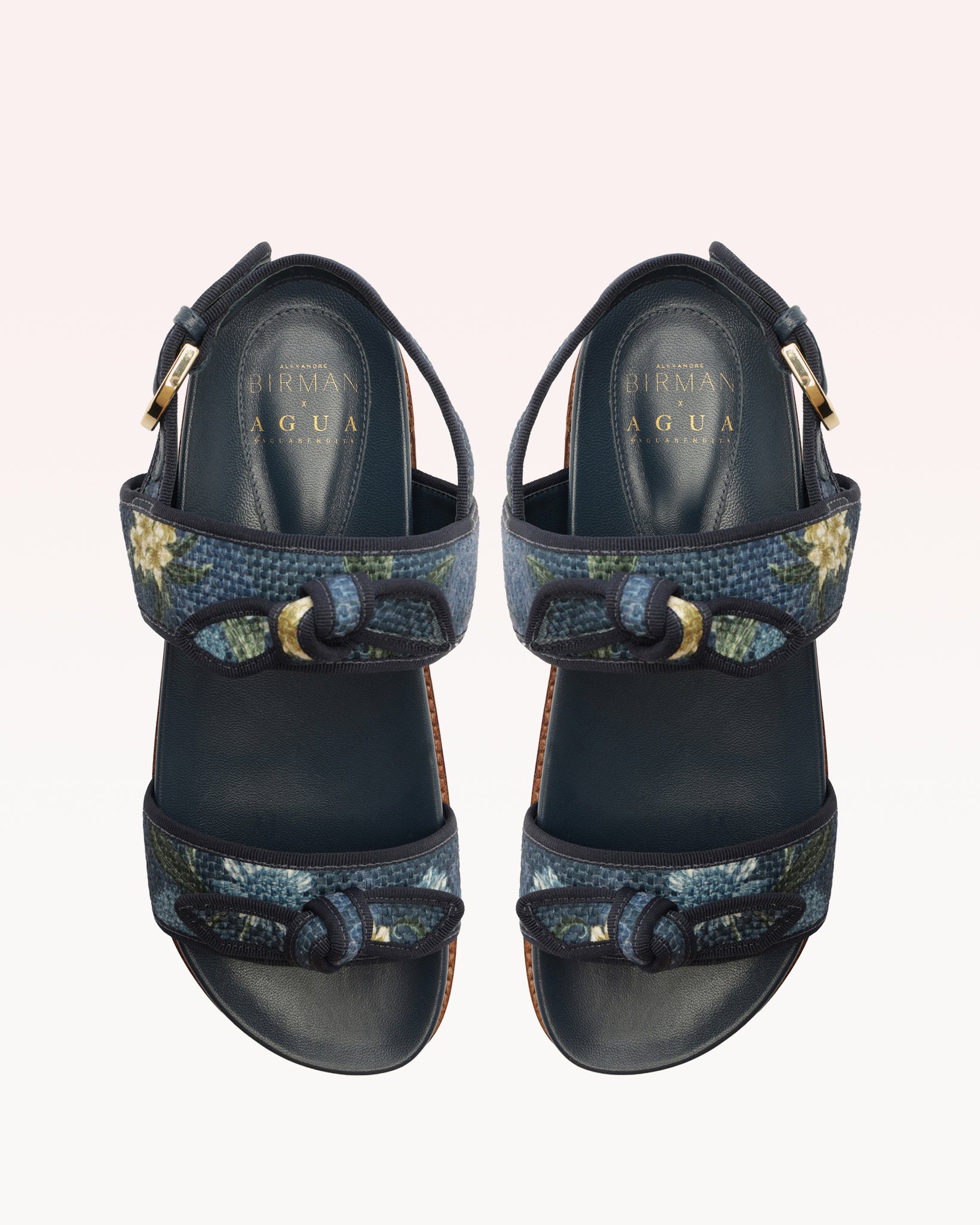 Grosgrain Raffia Sport Sandal Laguna - Image 5