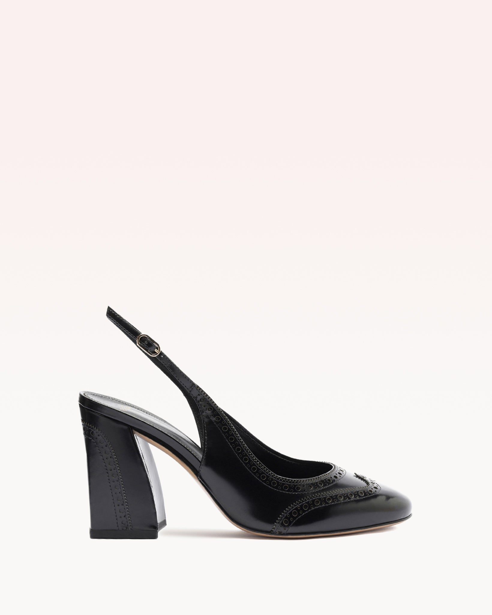 Slingback Brogue 85 Black