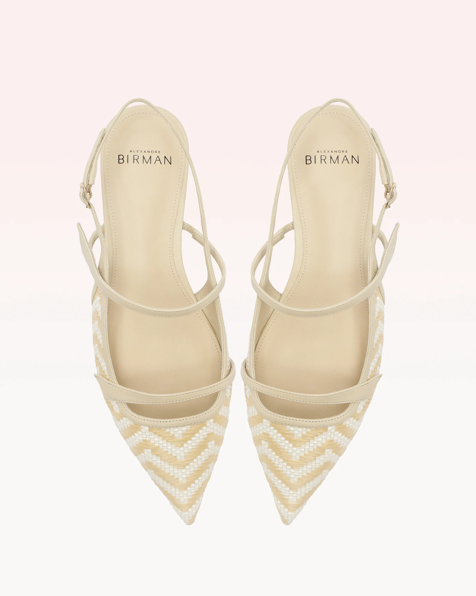 Tita Raffia Zig Flat Eggshell - Image 4