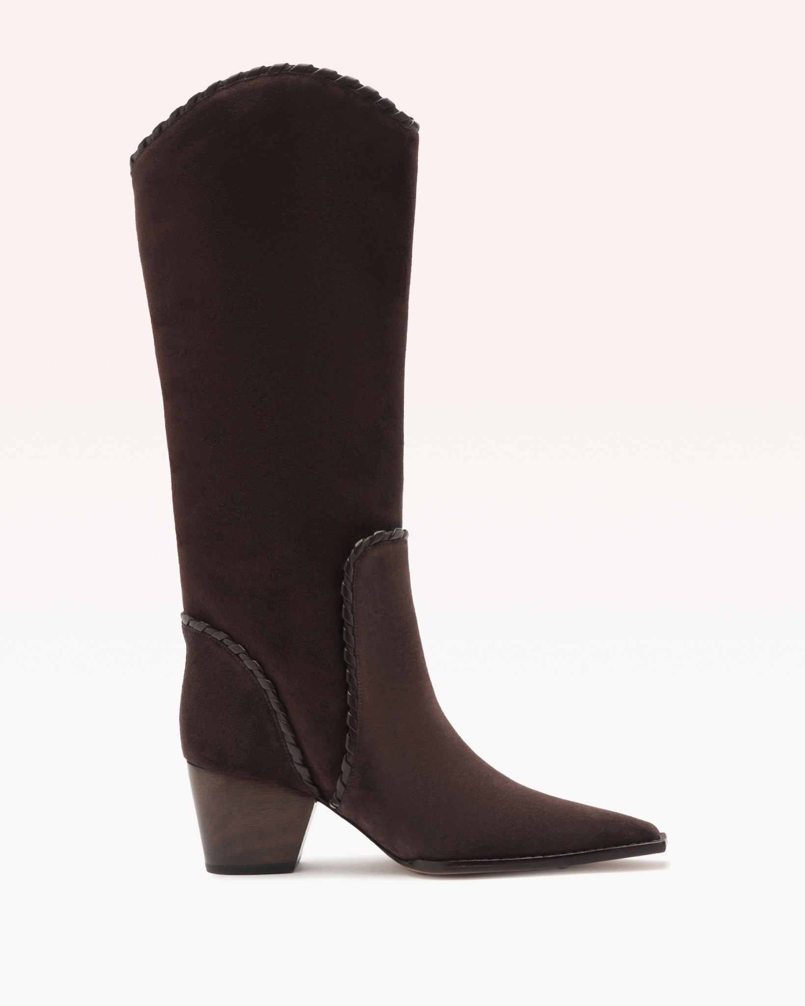 Victoria Saddle 60 Boot Dark Brown